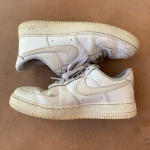 White Air Force 1s